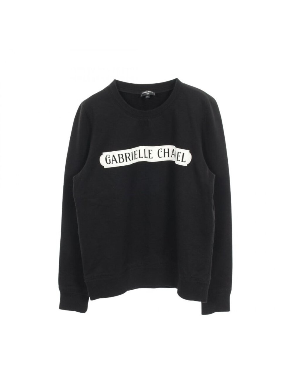 Chanel Sweatshirt Gabrielle Black Cotton Gabriellechanel